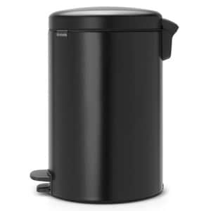 פח פדל 20 ליטר NewIcon - שחור מט Brabantia