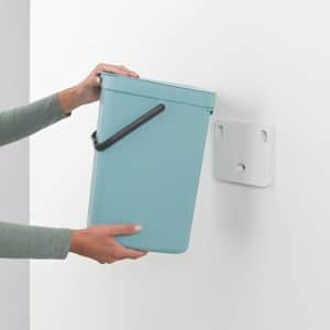 SORT & GO פח הפרדה 12 ליטר פלסטיק - מינט Brabantia