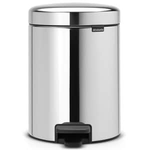 פח פדל 5 ליטר NewIcon - כרום מבריק Brabantia