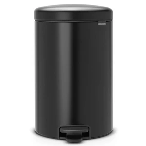 פח פדל 20 ליטר NewIcon - שחור מט Brabantia