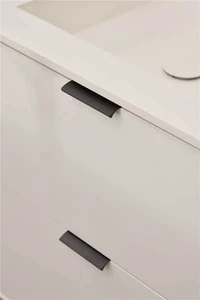 ידית רוכבת 41972 Straight אפור גרפיט - א' 200 מ"מ Furnipart
