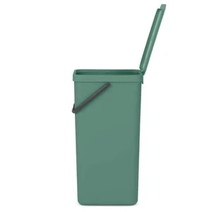 SORT & GO פח הפרדה 40 ליטר פלסטיק - ירוק אשוח Brabantia