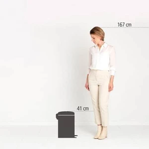 פח פדל 12 ליטר NewIcon - תכלת חלומי Brabantia