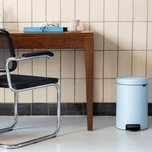 פח פדל 12 ליטר NewIcon - תכלת חלומי Brabantia