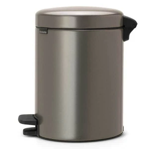 פח פדל 5 ליטר NewIcon - פלטיניום Brabantia