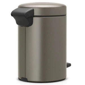פח פדל 3 ליטר NewIcon - פלטיניום Brabantia